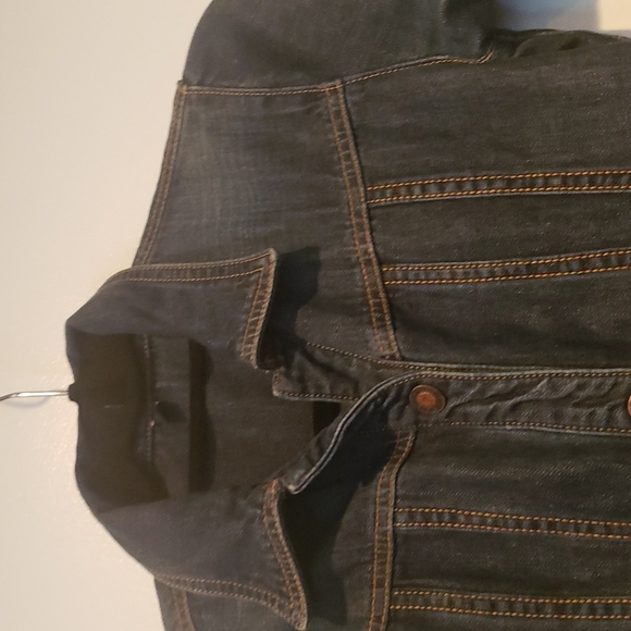 🎉 Vintage EUC Earl Jean P denim coat - fits XXS or XS if closed🎊 - Picture 4 of 11